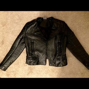 H&M Faux Leather Jacket